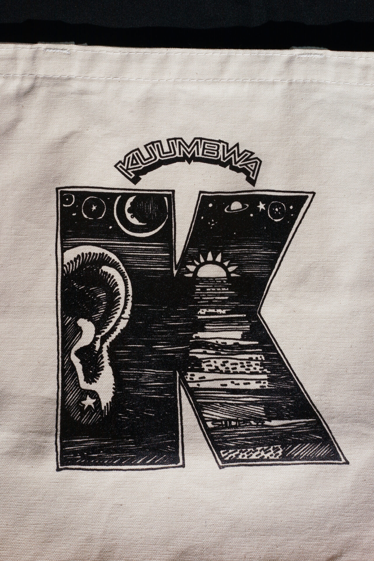 Kuumbwa Vintage 'K' Tote - Image 2